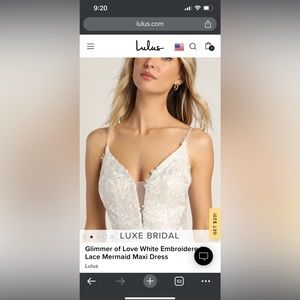 Cream with white lace overlay and open lace on the back.